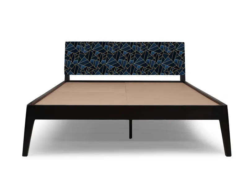 Prism Solid Wood Queen Size Double Bed